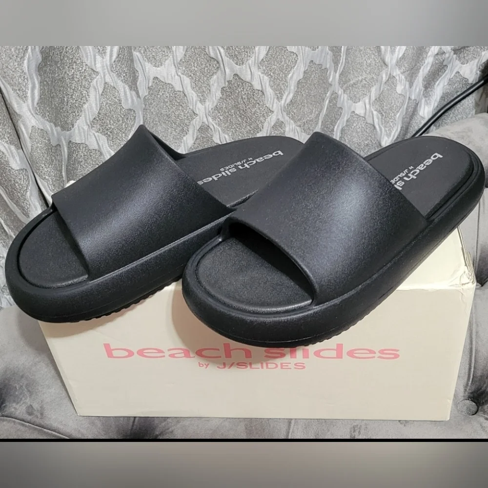 J/Slides | Squish EVA | Beach Slides | Double Layer Comfort Slide Sandals - Picture 7 of 12